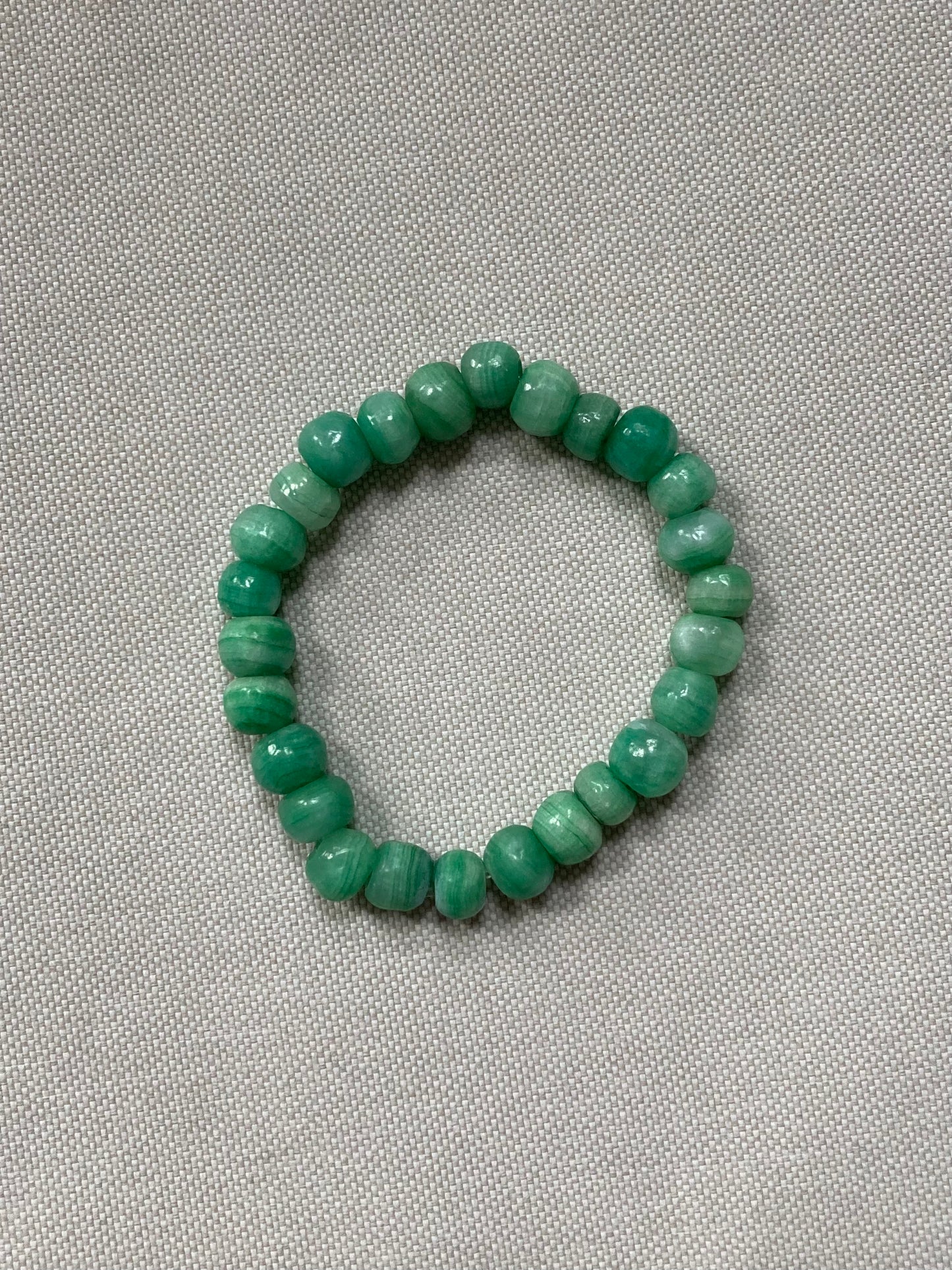 Bracelet quartz vert